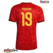 Camiseta Bélgica Diego Moreira #19 Primera Equipación Mundial 2026 manga corta